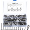220 Pcs M6 Bolts and Nuts Sets, 304 Stainless Steel