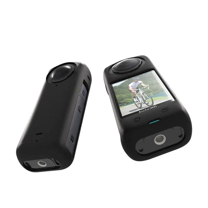 Reflex Camera Silicone Protective Case Compatible with Insta 360 X4