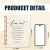 CIOJUNE Isaiah 41:10 Christian Scripture Notebook for Women Men 5.5x8.3