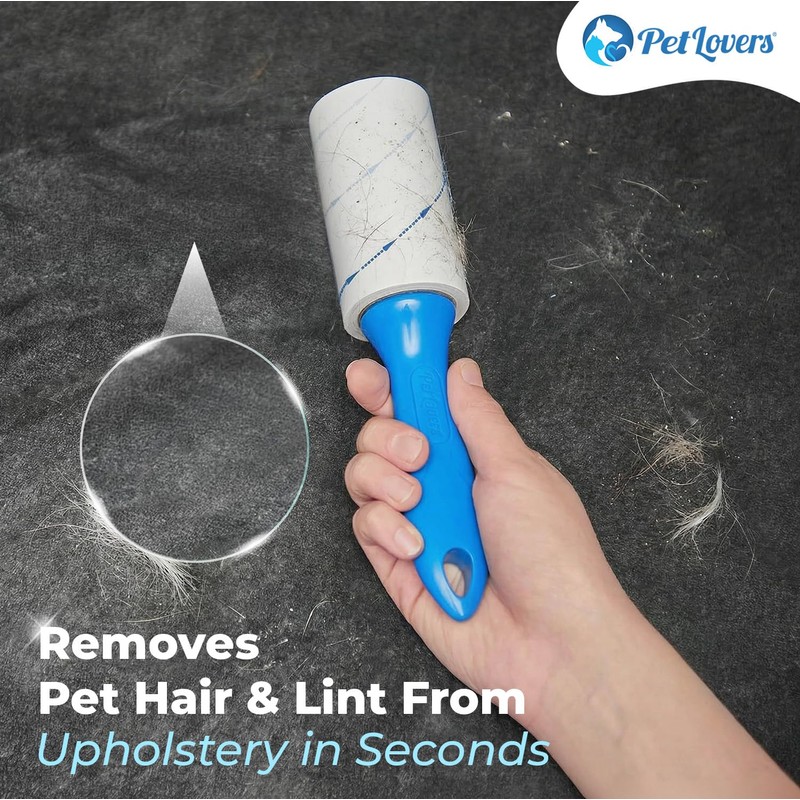PetLovers Extra Sticky Lint Roller Value Set 270 Sheets for
