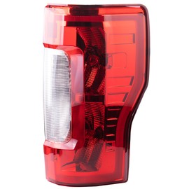 MRELC Right Passenger Side Tail Light Compatible With 2017-2019 Ford F-250 F-350 Super Duty Rear Brake Lamps Replacement Taillights Bulb Included–Direct Fit, Durable ABS, (No Blind Spot/LED)