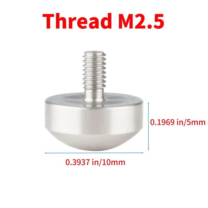 Spherical Point Contact Point for Dial Digital Indicator Depth Gauge