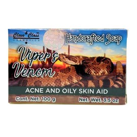 Labs Incredible Viper's Soap (Jabon de Vibora) 3.5oz (100g) for Skincare Skin Repair Comfort Facial Cleansing - Facial Wash - Cleanser Acne Avocado