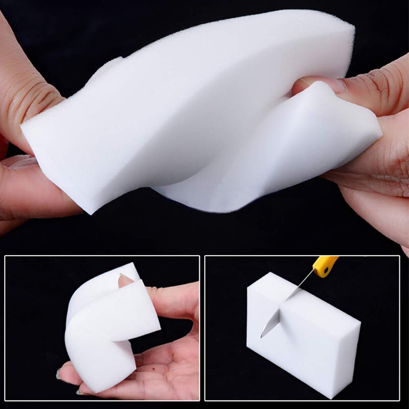 100 Pack Magic Sponge Eraser Extra Thick and Long Lasting