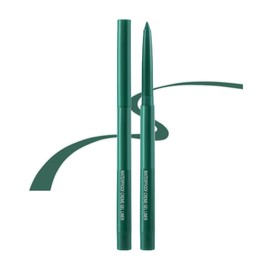 ONarisae eyeliner pencil retractable eyeliner creamy pigmented smudge proof eye liner pen Dark Green