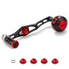 HEIGHTEN HT03302 Improved 2.8/1.8 inches (70/45 mm) Reel Handle, Shimano