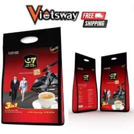 G7 3In1 Instant Vietnamese Coffee 20/ 50/ 100 Packets Imported Vietnam VietsWay - (NO 3IN1) 15 Bags x 2g