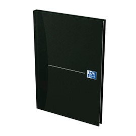 “Original Blue” “Original Black” Oxford Office Bound Book A5, liniert 7 mm Smart Black(Gebundenes Buch)-1