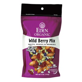 Eden Organic Wild Berry Mix, 4-Ounce Package (Pack of 5)