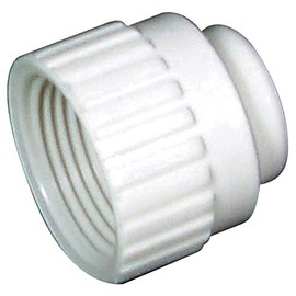 Flair-It 16859 Plastic Cap Fitting, 0.375" Size