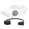 AMHTDOL OBD Adapter Fit for Toyota 17 Pin OBD1 to