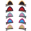 Honbay Sparkle Shiny Sequin Felt Cat Ear Hair Clips -