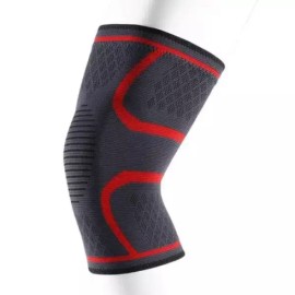 무릎관절 무릎보호대 압박 보호대 아대 관절보호 운동 등산 [M (일반여성용)레드] Knee Joint Knee Support Compression Brace Sleeve Joint Protector Exercise Hiking [M (Regular Women's) Red]