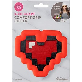 Wilton 2310-3726 8-Bit Heart Cookie Cutter