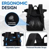 Haimont Rolltop Backpack for Men Women Water-Resistant Carry on Travel
