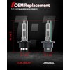 Torchbeam D2S HID Bulbs, 6000K Diamond White Xenon Headlight Bulbs,
