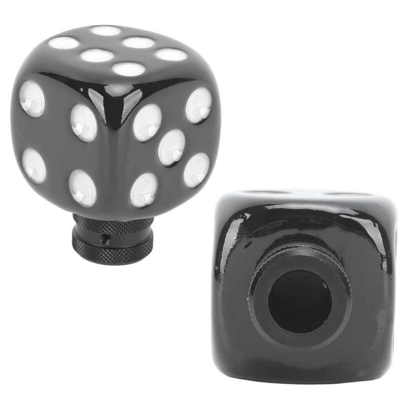 Dice Shape Shift Head Resin Gear Shifting Lever Knob Transmission