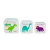Sass & Belle Set of 3 Roarsome Dinosaurs Lunch Boxes