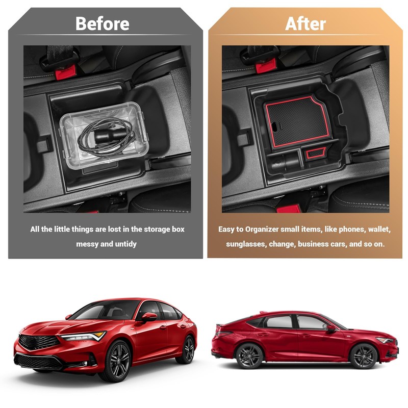 YEE PIN Integra Tray Red for 2023 2024 2025 Acura