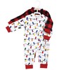 Hudson Baby Unisex Baby Plush Jumpsuits, Christmas Lights, 9-12 Months