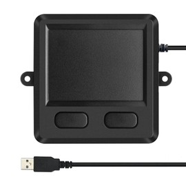 Wired USB Touchpad, Multifunctional High Sensitivity 2 Button, Portable Trackpad Fit with Professional or Industrial Use for Desktop Laptop