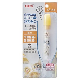 GEX Pure Crystal Bottle PON Soft Water 3 Months Pet Supplies (x3)