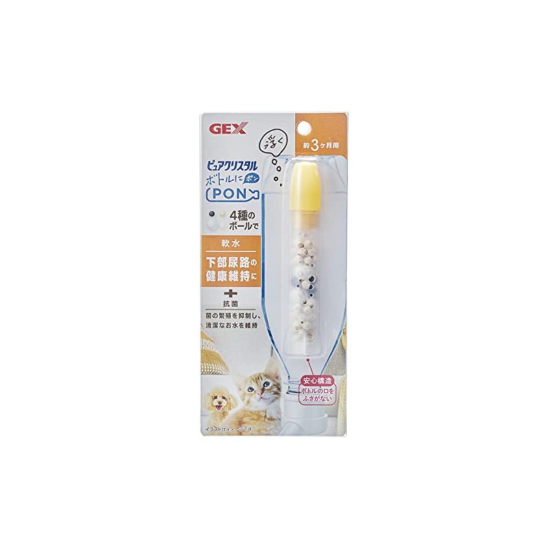 GEX Pure Crystal Bottle PON Soft Water 3 Months Pet