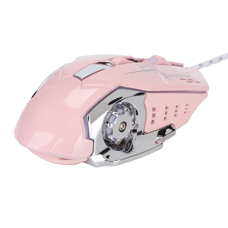 Wired Mouse 6‑Button USB Port Gaming Luminous Ergonomic Optical Computer