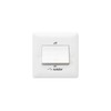 MK Base MB4859WHI 1G 3 Pole Fan Isolator Switch, White
