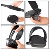 Exercise Bike Pedal Straps, 12.2in Heavy Duty Adjustable Length Universal Pedal Strap, and Widened Straps for Spinning