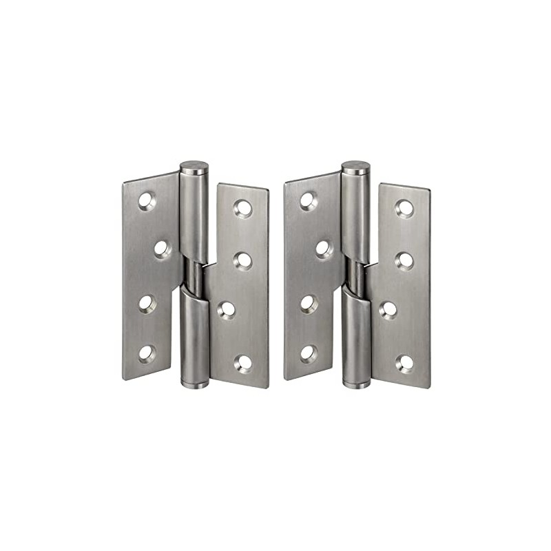 Pair of Door Hinges Rising Butt Handed Left Lift Off