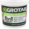 GROTAB 3-in-1 Plant Food Tablets 30 Tabs Natural 12-8-4 Plant