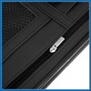 A ABSOPRO Black Universal Car Sun Visor Organizer Sunglasses Case