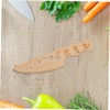 CIYODO Wooden Vegetable Stripper Tool Leaves Remover for Easy Vegetable