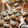 JALEVID Easter cookie cutter, 11 pieces, Easter cookie cutters, Easter