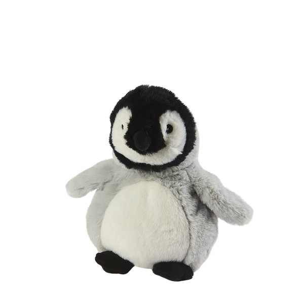 Warmies Heatable Plush Toy, Penguin, Black & Grey,Medium