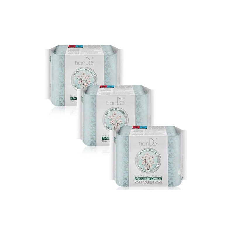 Heavenly 61922 TianDe (3) Ultra Thin Cotton Sanitary Towels