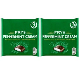 Frys Peppermint Cream Bars x 6