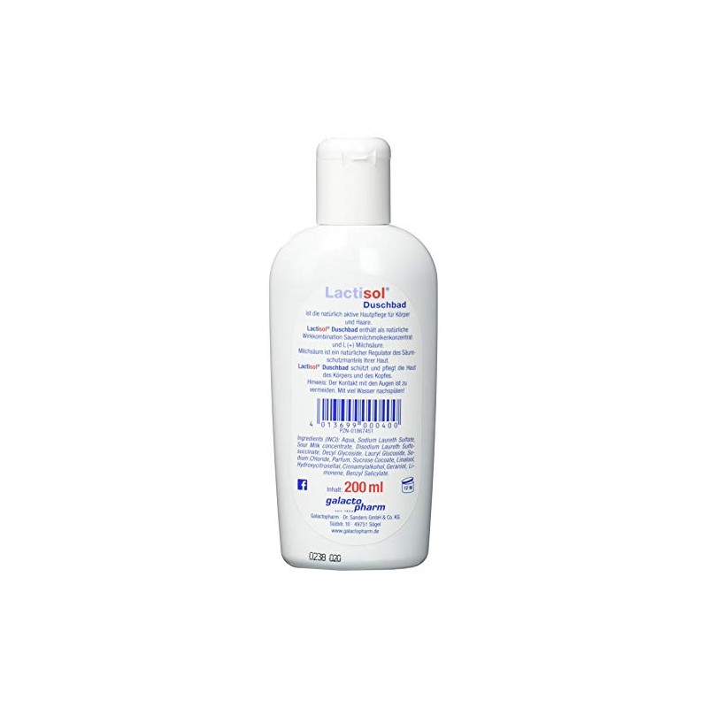 Galactopharm Lactisol Shower Bath 200 ml