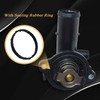 NLQR 330424 323056 Thermostat Housing Assembly Compatible with Maserati Ghibli