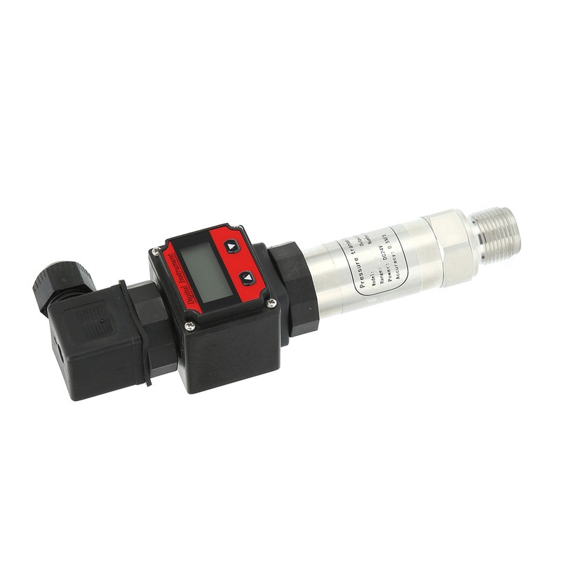 Pressure Sensor Aluminum Alloy Air Water Sender Digital Display LCD