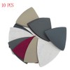10Pcs 90mm Triangle Sandpaper Dry or Wet Hook and Loop