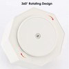 AhfuLife Rotating Pencil Pot for Desk, Makeup Brush Holder with