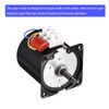 MECCANIXITY Permanent Magnet Synchronous Gear Motor 20RPM 110V 12W 50/60Hz