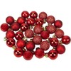 Christmas Baubles Red Christmas Tree Decorations set of 20 (2.5