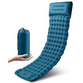 Rantizon Self Inflating Camping Mat, 2024 Upgraded Version Portable Ultralight Sleeping Camping Mat Inflatable Waterproof Camping Mattress with Pillow Sleeping Mat for Outdoor Backpacking Hiking