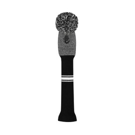 Scott Edward 1PCS Hybrid Head Cover Knit, for Fairway Wood Hybrid, with Rotating Number Tags (Fairway, Black Dot)