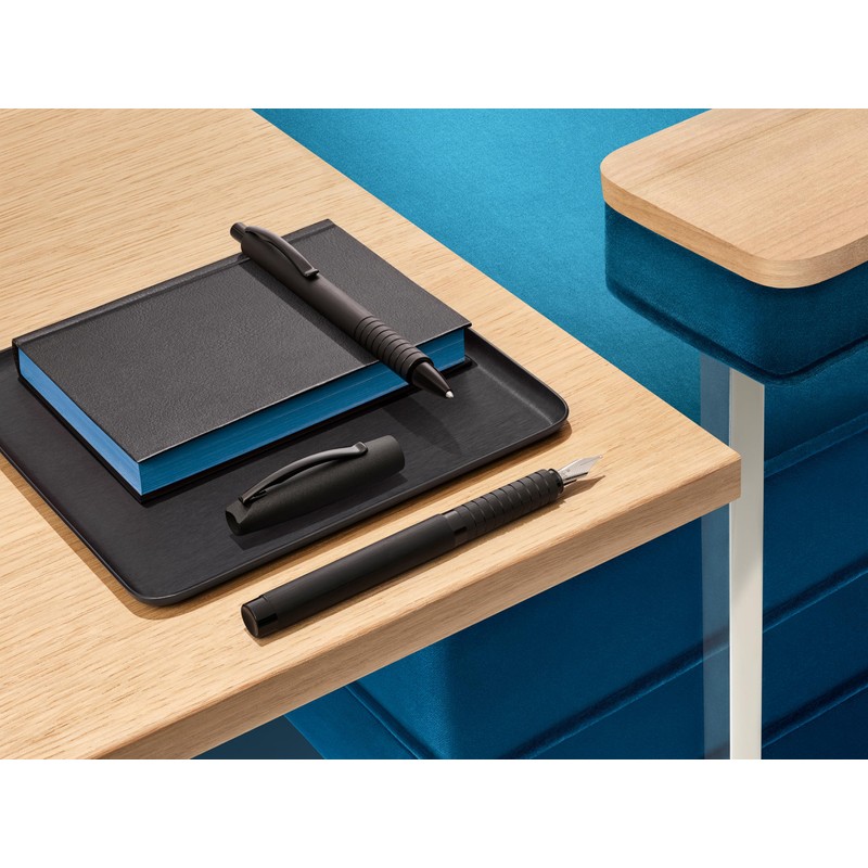 FABER-CASTELL 202189 - Set regalo Essentio alluminio nero, con penna