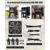 Fan and Lid/Door Switch Replacement Kit Compatible with Masterbuilt Gravity