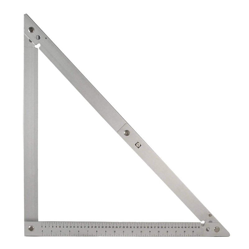 Bon Tool 21-359 Folding Tri-Square 24" Aluminum